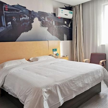 Greentree Inn Jiangsu Suzhou International Film City South Jinshan Road Express Hotel Buitenkant foto