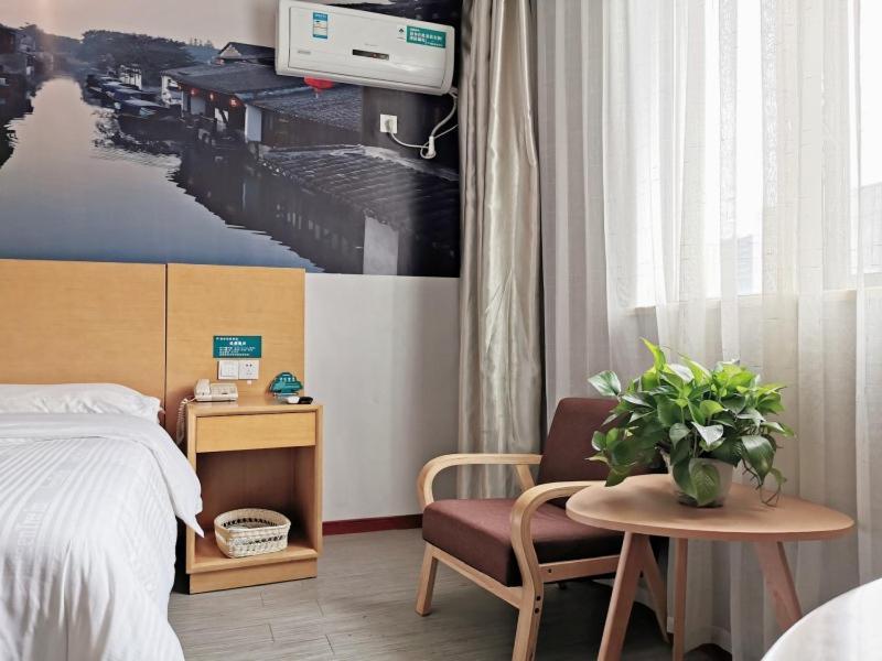 Greentree Inn Jiangsu Suzhou International Film City South Jinshan Road Express Hotel Buitenkant foto