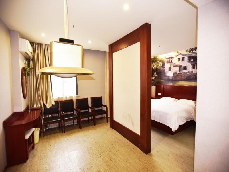 Greentree Inn Jiangsu Suzhou International Film City South Jinshan Road Express Hotel Buitenkant foto