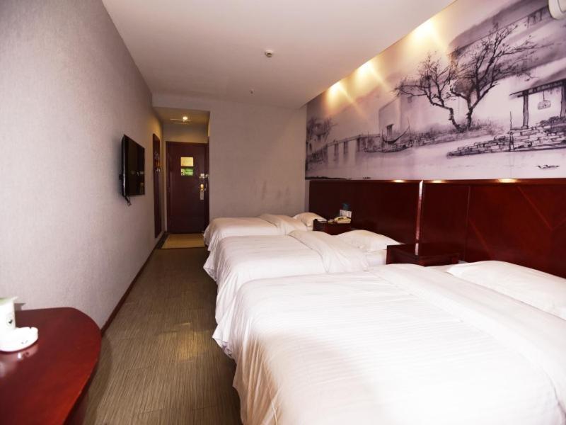 Greentree Inn Jiangsu Suzhou International Film City South Jinshan Road Express Hotel Buitenkant foto